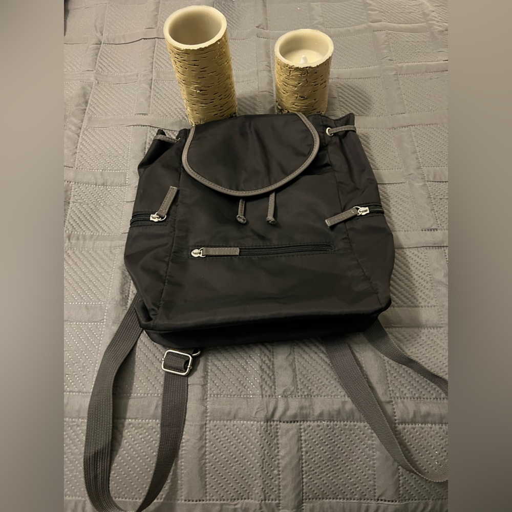 Unbranded Black small backpack purse